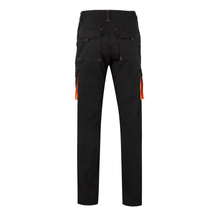 NOVEDAD - Pantalón de trabajo bicolor Stretch V103024S - DTF 10*10cm. - Slim Fit.