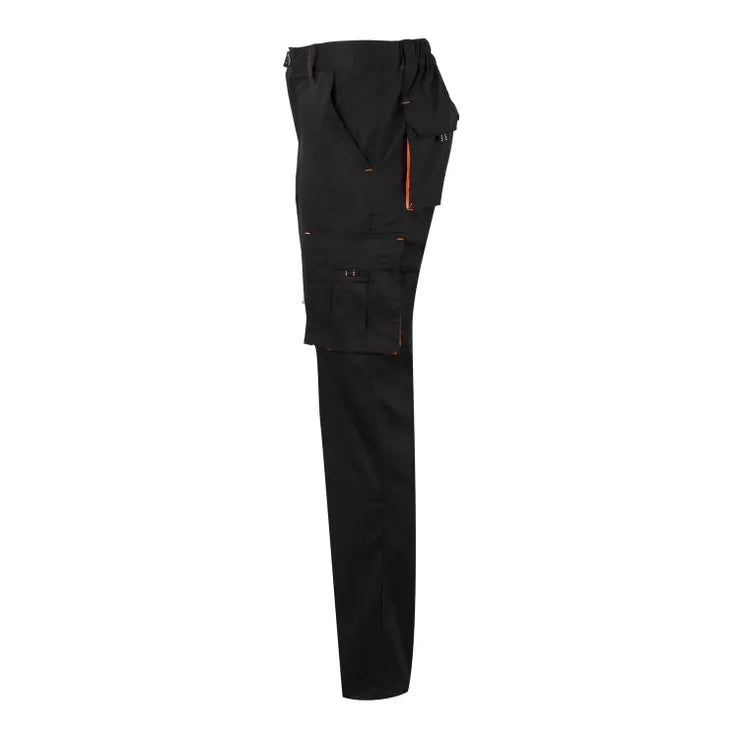 NOVEDAD - Pantalón de trabajo bicolor Stretch V103024S - DTF 10*10cm. - Slim Fit.