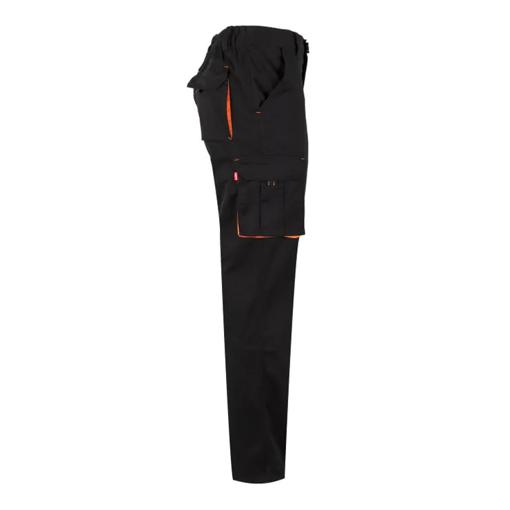 NOVEDAD - Pantalón de trabajo bicolor Stretch V103024S - DTF 10*10cm. - Slim Fit.