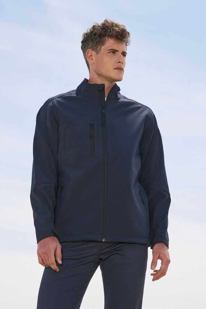 NOVEDAD - Chaqueta con cremallera S46600 - DTF frontal 10*10cm. - SoftShell 340.