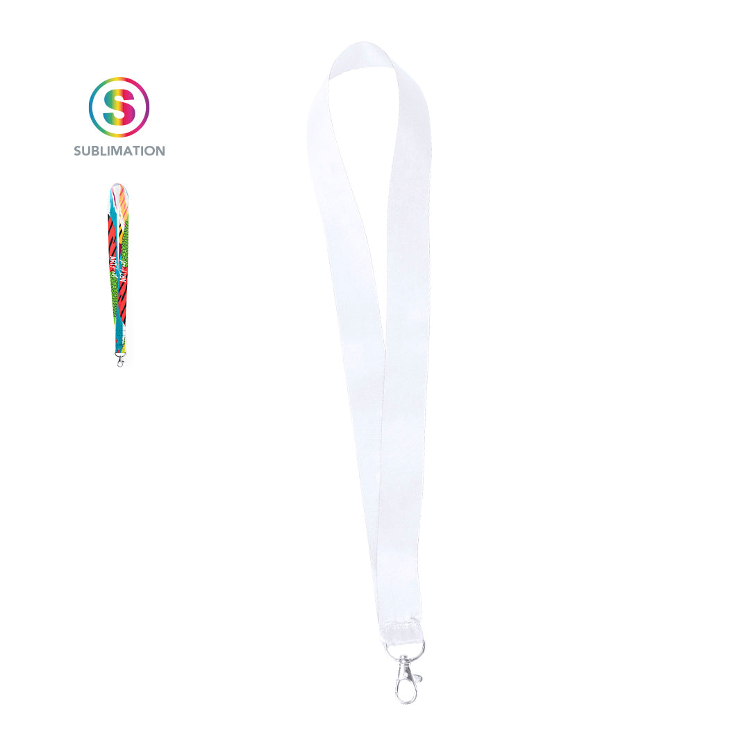 NIETO MOTOR - Lanyard SUBLIMACIÓN con logo (2 caras)