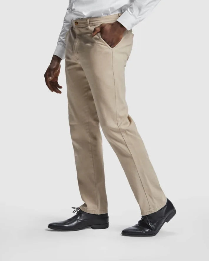 NOVEDAD - Pantalón Chino R9106 Duo - 97% algodón.