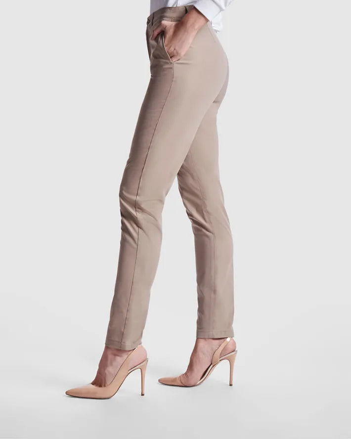 NOVEDAD - Pantalón Chino (mujer) R9146 Beverly - 200 g/m².