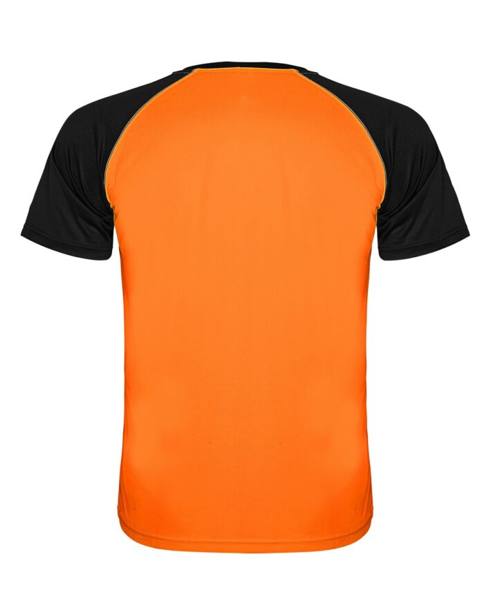 NOVEDAD - Camiseta Manga corta colores combinados DTF frontal 10*10cm. + espalda 20*28cm.