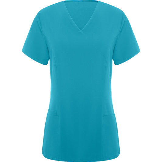 NOVEDAD - Camiseta de servicios (mujer) R9084 - DTF frontal 10*10cm. - 94% poliéster / 6% elastano, microfibra 170 g/m².